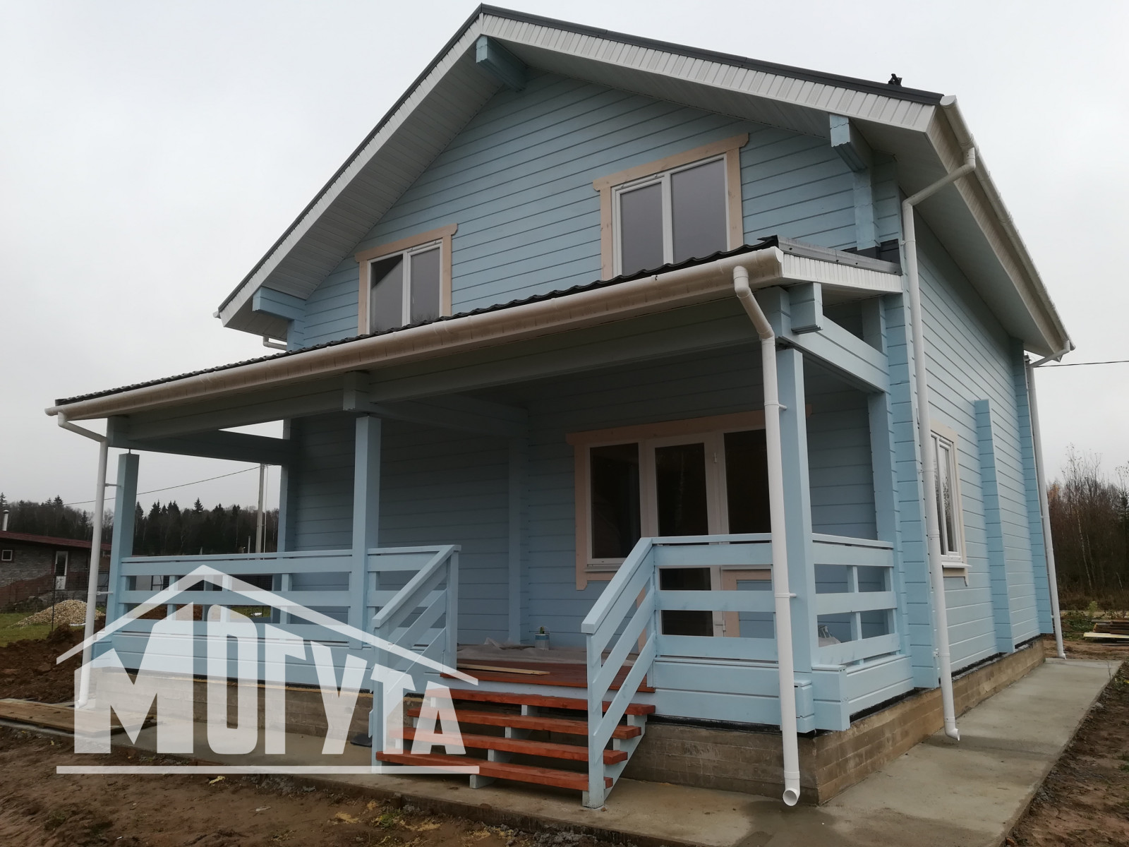 Дом из клееного бруса Ландыши-143