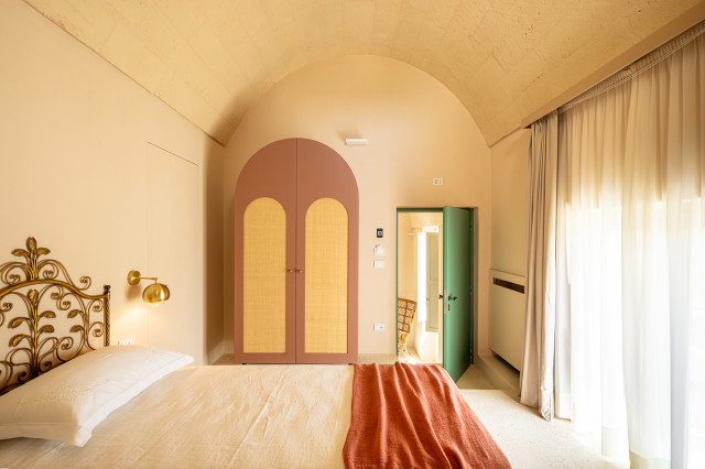 INTERIOR DESIGN DI UNA DIMORA STORICA mediterran-schlafzimmer