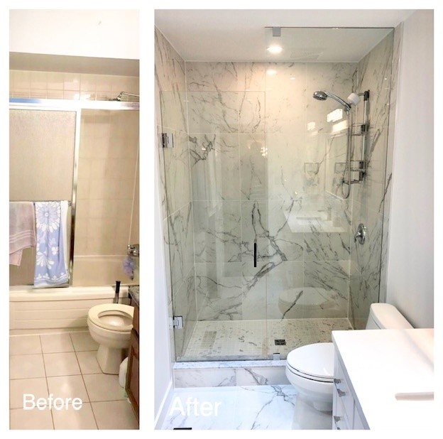 Complete Main ans en-suite bathroom remodeling