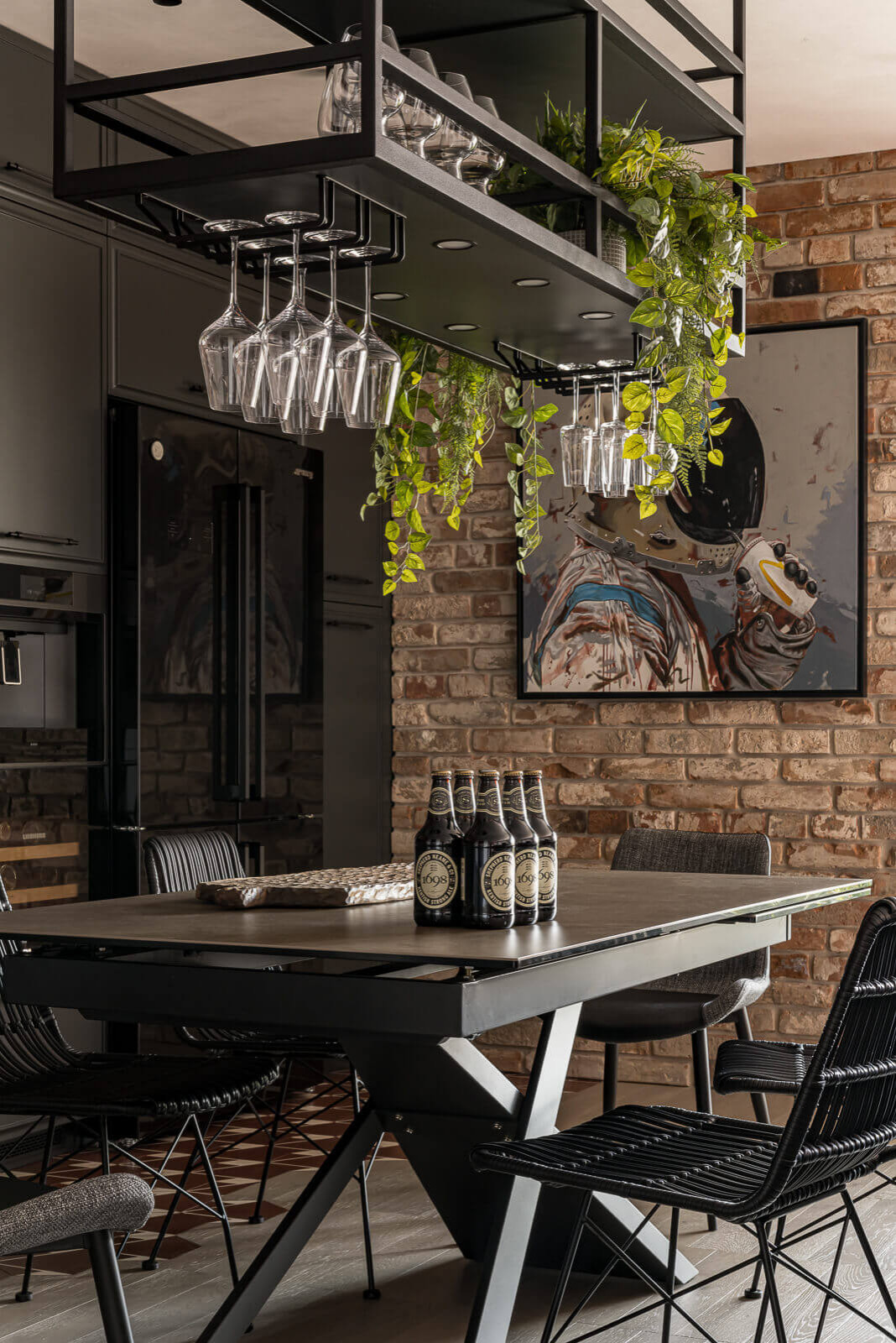 Квартира Байкера | Реализованный интерьер квартиры в стиле лофт