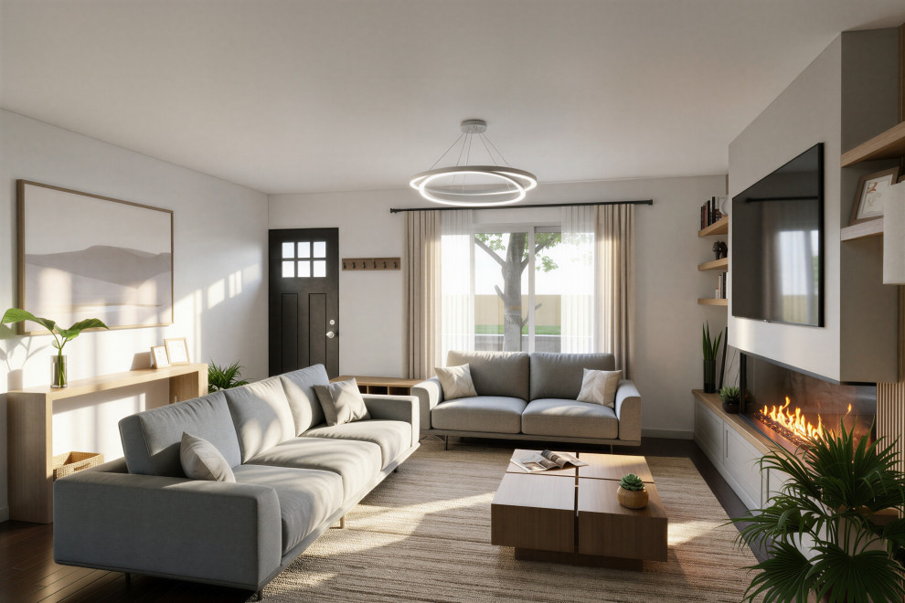 Integrated Kitchen, Living room and Dinning room Design in Arvada ...