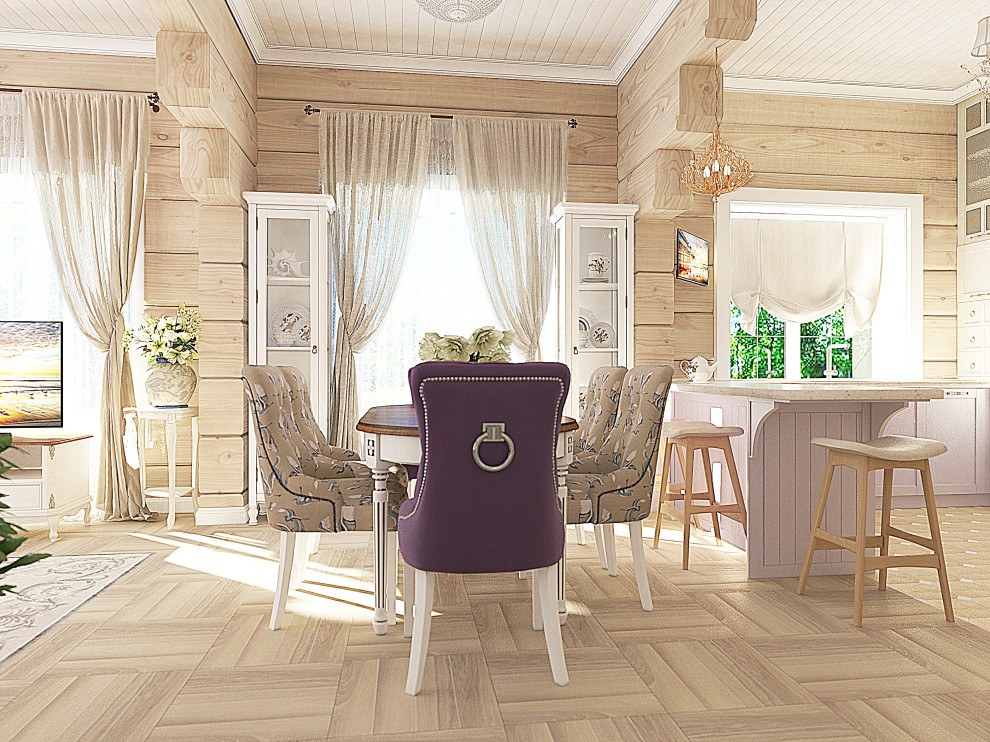 Дом из лафета