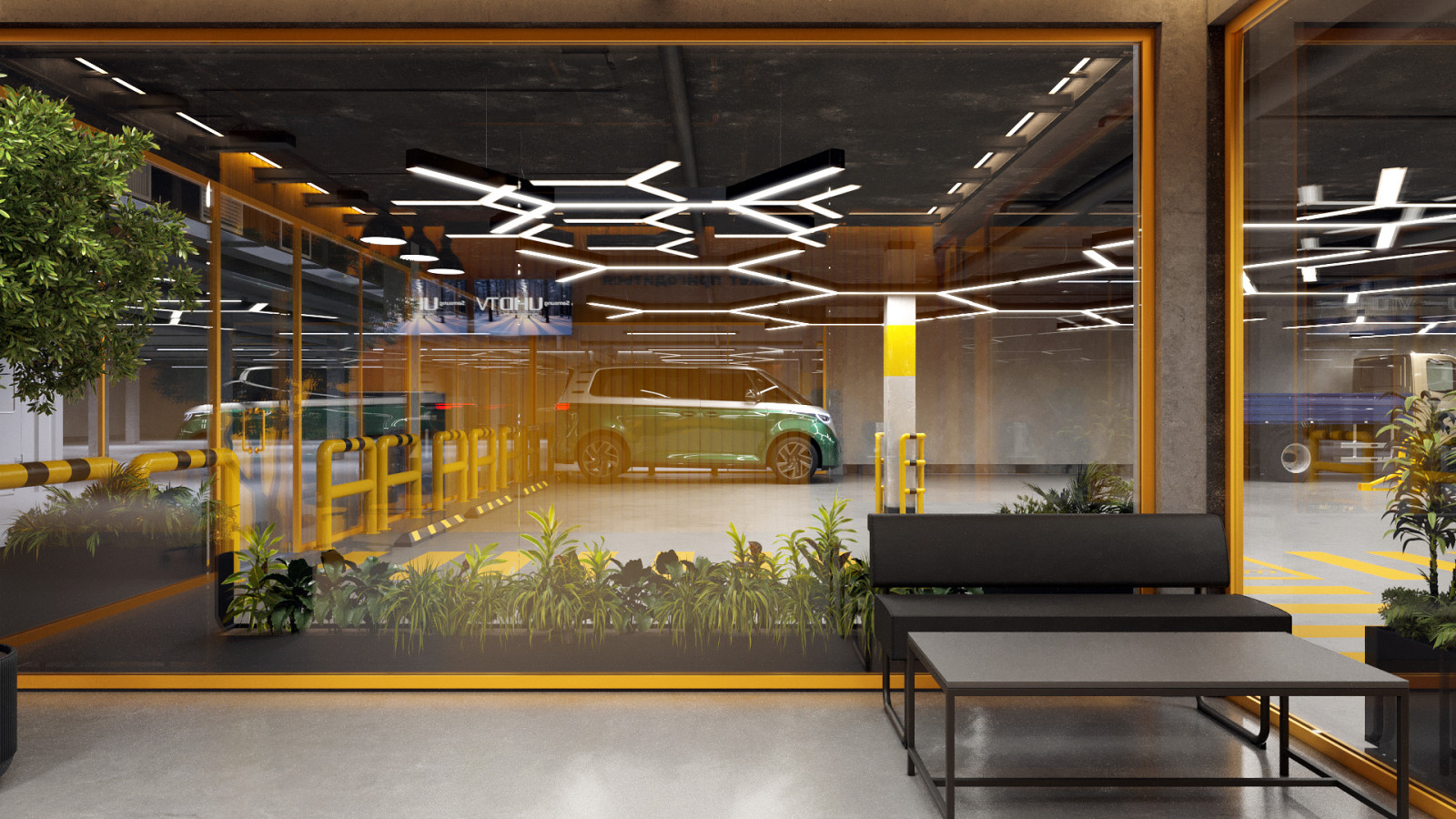 Интерьер складского помещения