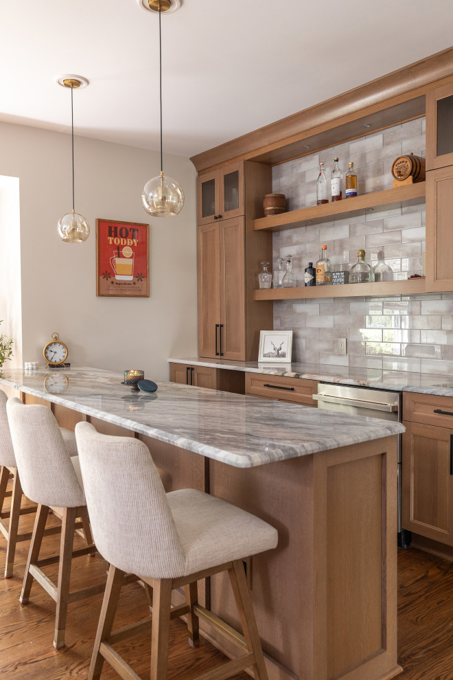 Siler City Home - Farmhouse - Home Bar - Raleigh - by Ida Hernandez