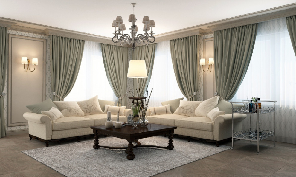 Дом в стиле прованс, пос. Малиновка