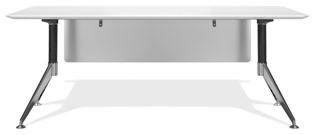 400 Collection 71 Rectangular Executive Desk Midcentury Desks 400 Collection 71 Rectangular Executive Desk White