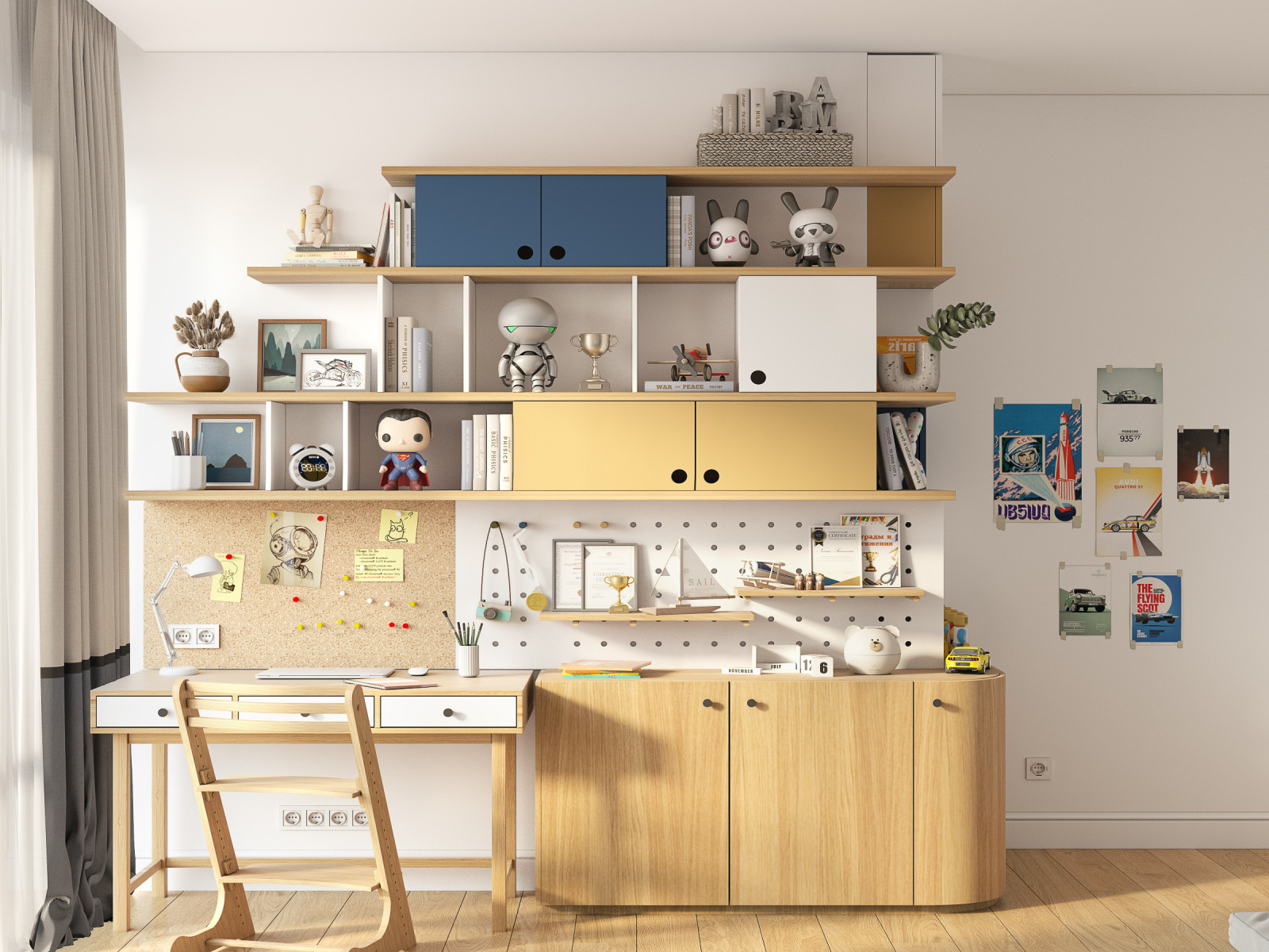 Дизайн интерьера четырехкомнатной квартиры в г. Москва