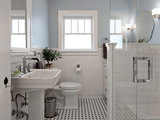 Victorian Bathroom by Christa Pirl Interiors