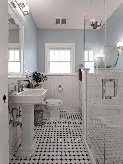 Craftsman Bathroom Gets Its Good Looks Back | Pfister Faucets Kitchen ...