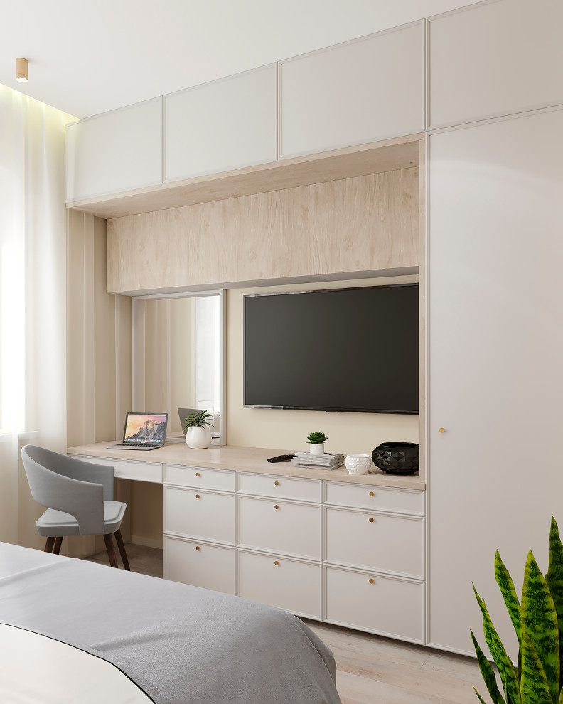 Проект "Белее белого" спальня