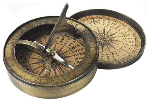 Compass With Sundial