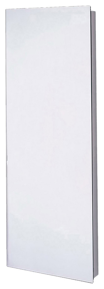 Corner Series Medicine Cabinet, 14"x36", Polished Edge
