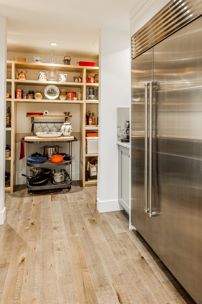 Inspiration for a transitional home design remodel in Vancouver