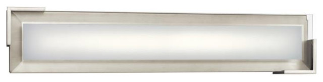 Elan Lighting Jaxen 1 Light 20 1/4   LED Vanity in Brushed Nickel Finish, 83798
