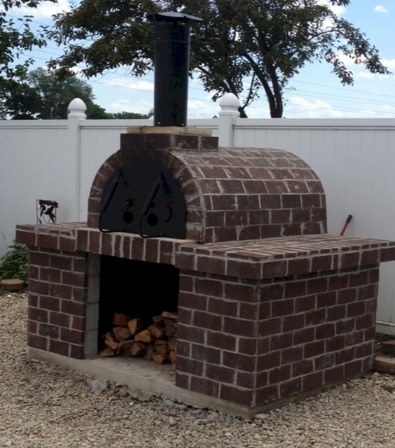 Custom Pizza Oven Door for the Mattone Barile Series pizza oven