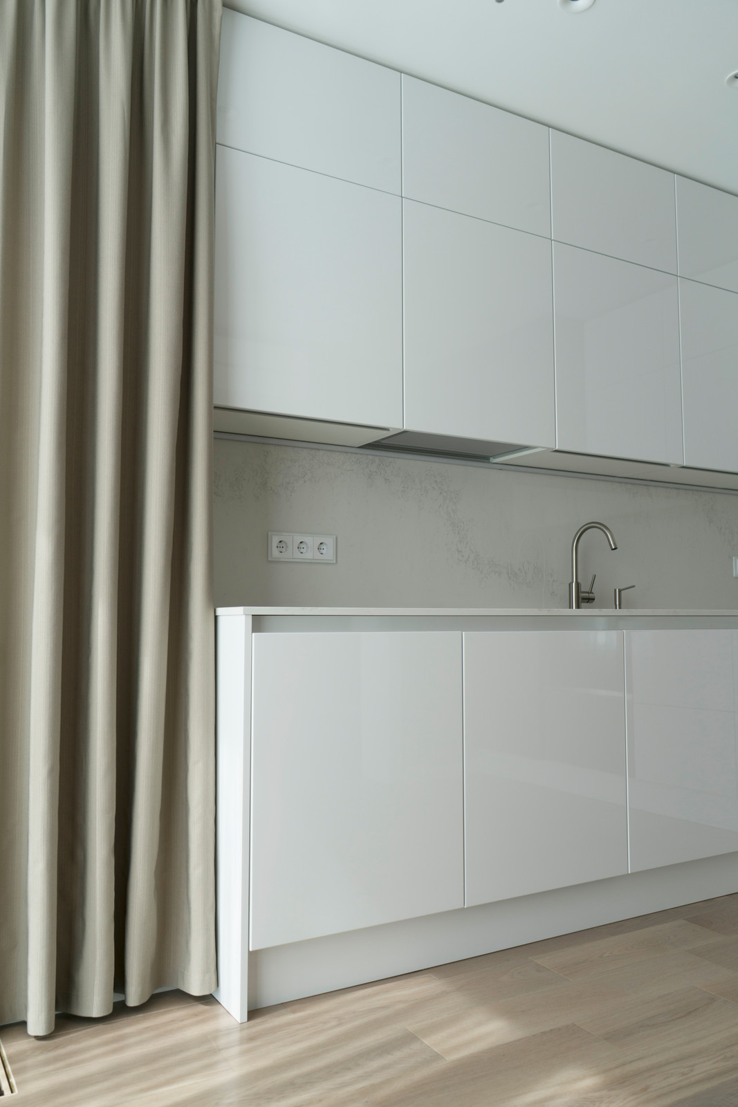 Современный интерьер в пастельных тонах