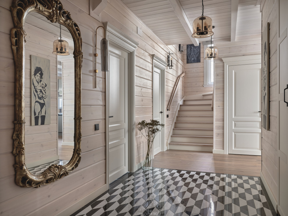 Загородный деревянный дом