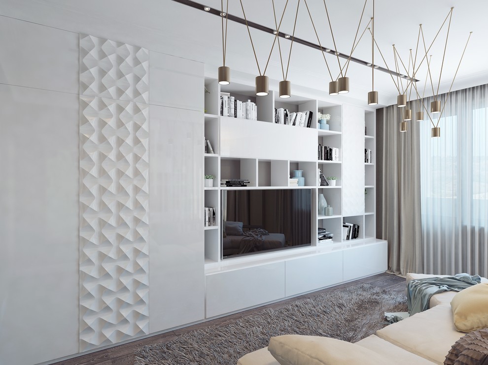 Приватная зона в частном интерьере 34,1 м2