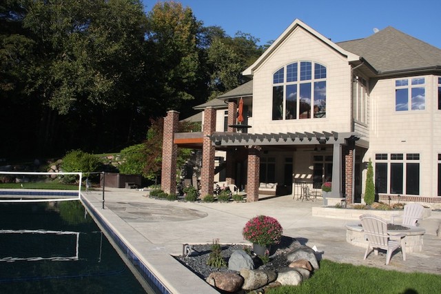 Backyard Renovation contemporary-swimming-pool