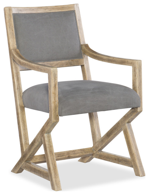 Urban Elevation Upholstered Arm Chair Farmhouse Dining Chairs By