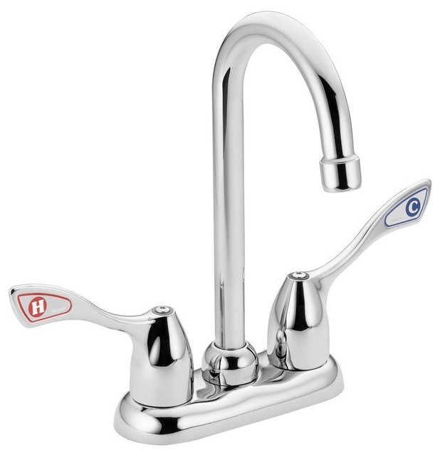 Moen MBITION Double Handle Pantry Faucet, 8"x5"x11", 8"x5"x11