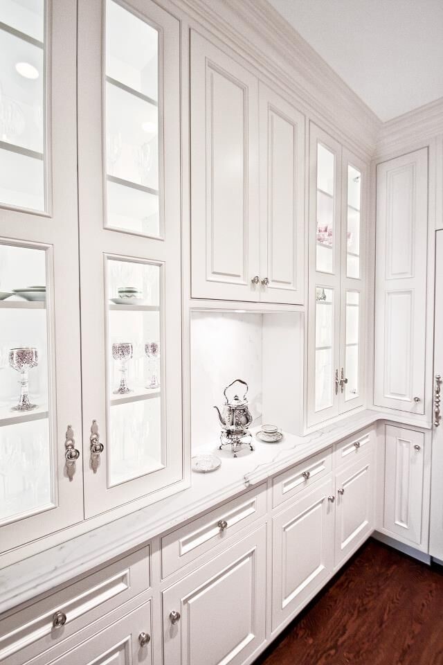 Transitional kitchen photo in Denver