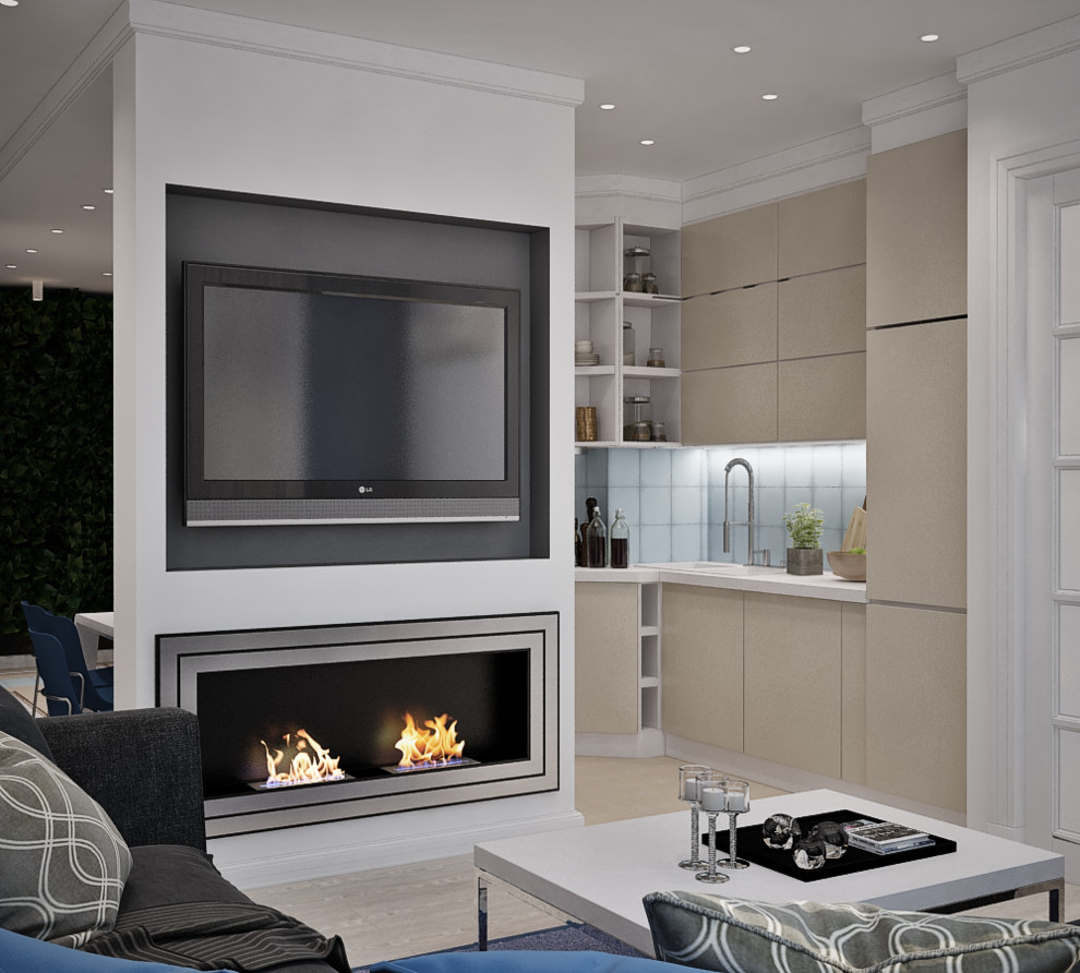 Интерьер квартиры в ЖК "Триумф"