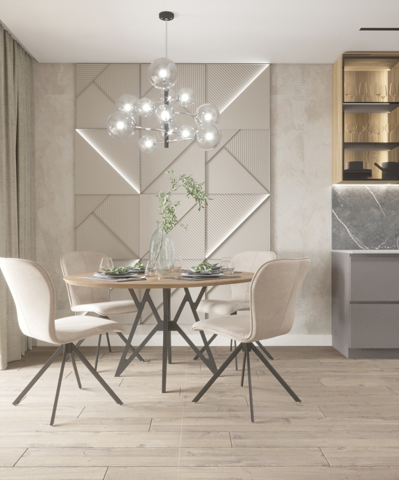 Современная квартира для молодой пары