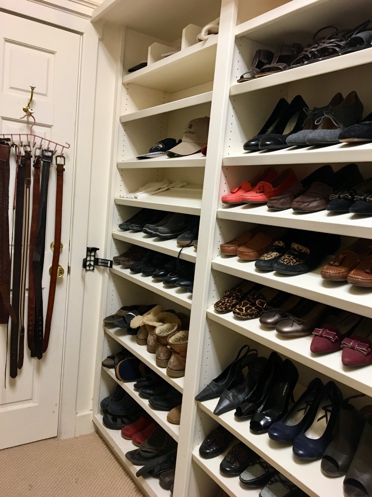 This is an example of a country storage and wardrobe in San Diego.