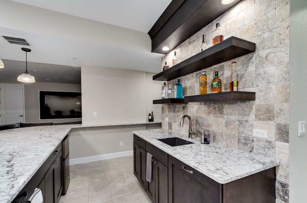 Home design - transitional home design idea in Denver