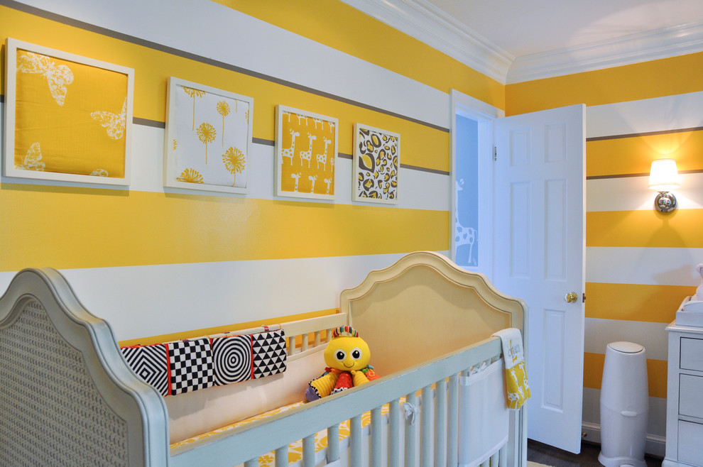 This is an example of a contemporary kids' room in DC Metro.