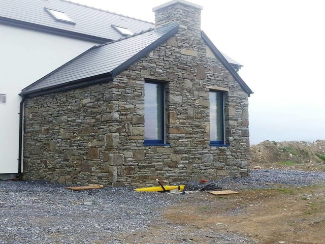 Liscannor Stone - Traditional - Exterior - Other - by DG Construction