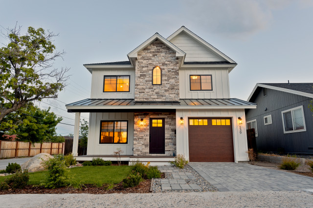 Transitional Chic Farmhouse klassisch-modern