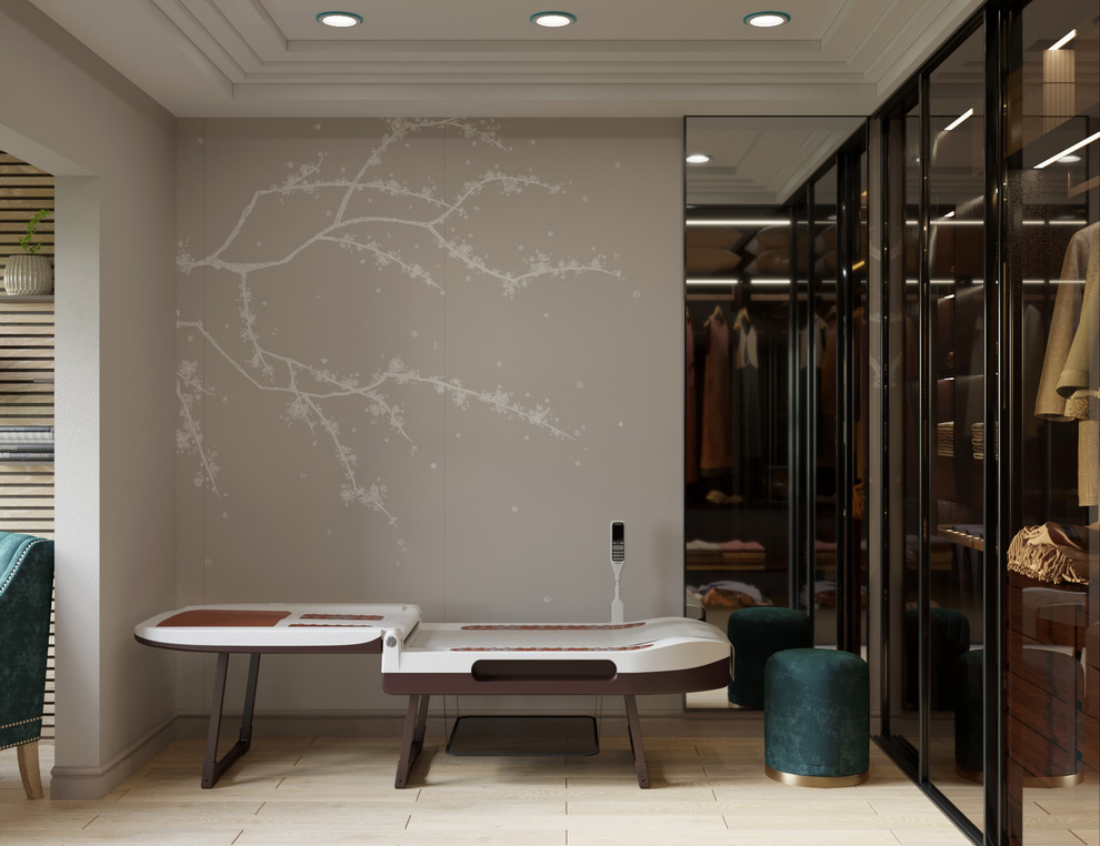 Гардеробная с балконом