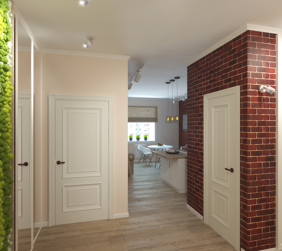 Двухкомнатная квартира