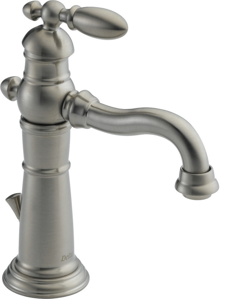 Delta Victorian Single Handle Bathroom Faucet - Traditional - Bathroom ...