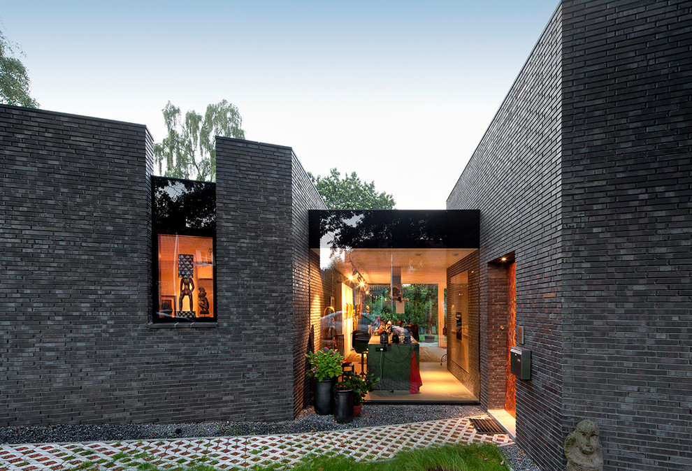 This is an example of a modern home in Amsterdam.