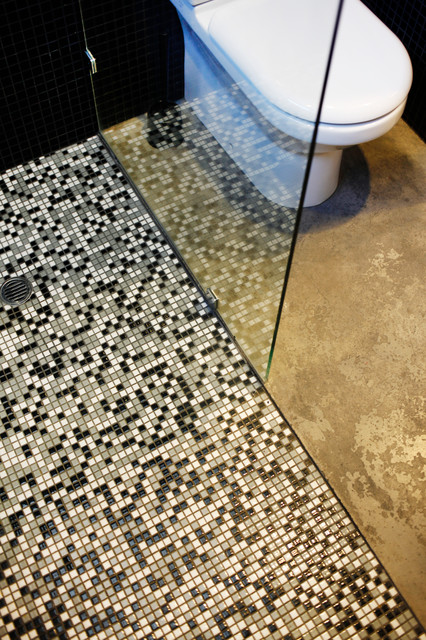Brompton Residence retro-badrum