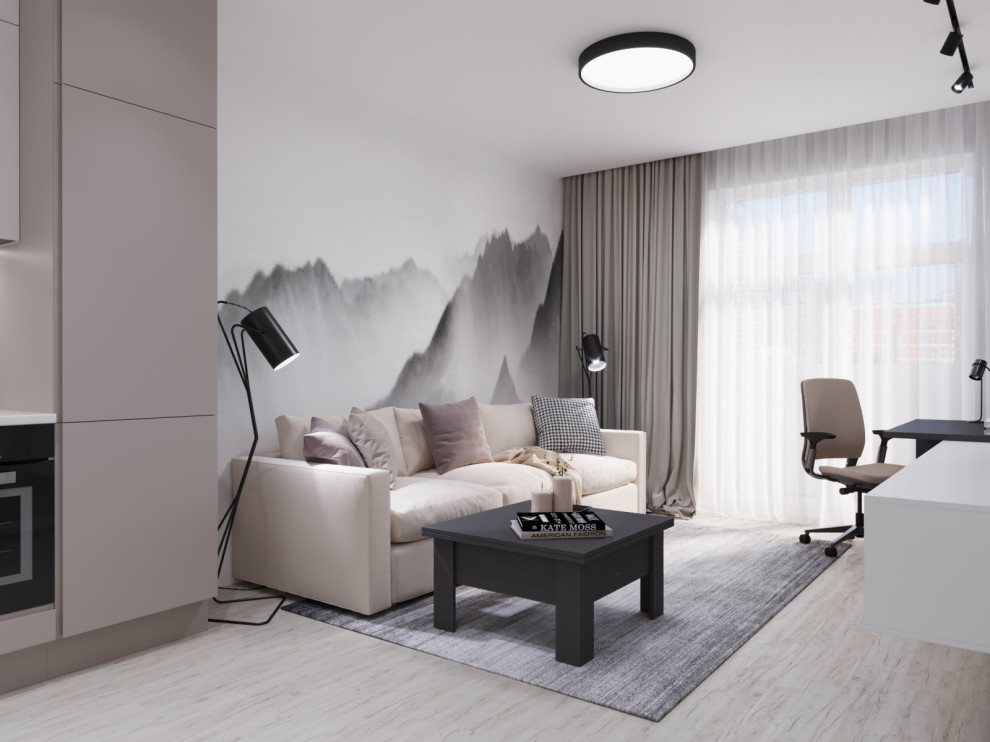 Легкий, юношеский интерьер