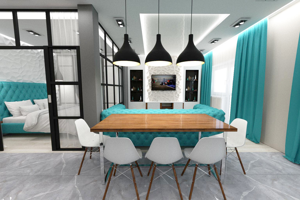 Гостинная в стиле ЛОФТ