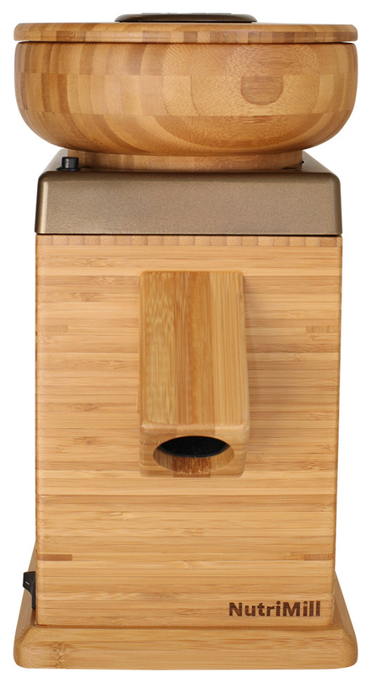 NutriMill Gold Trim Harvest Grain Mill Transitional Salt And Pepper