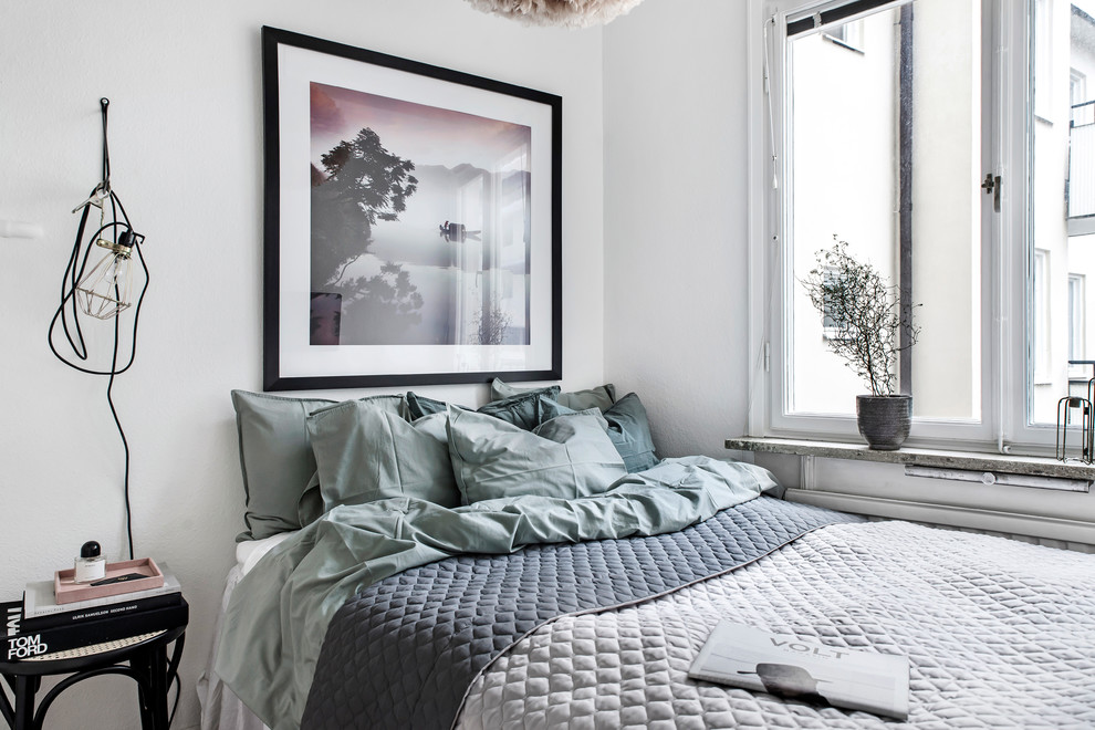 Idéer för ett litet minimalistiskt sovrum