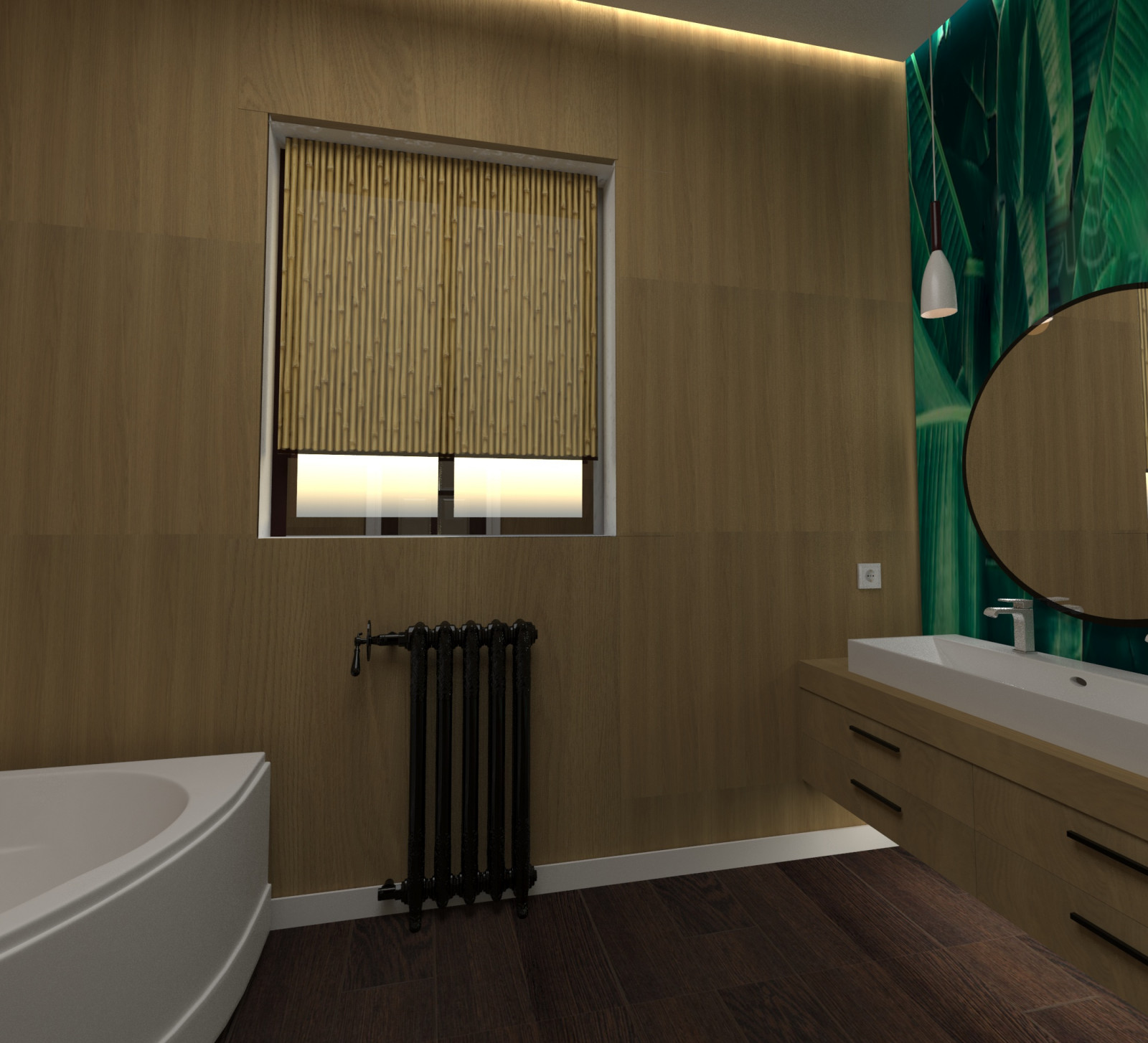 Санузел в Эко-стиле