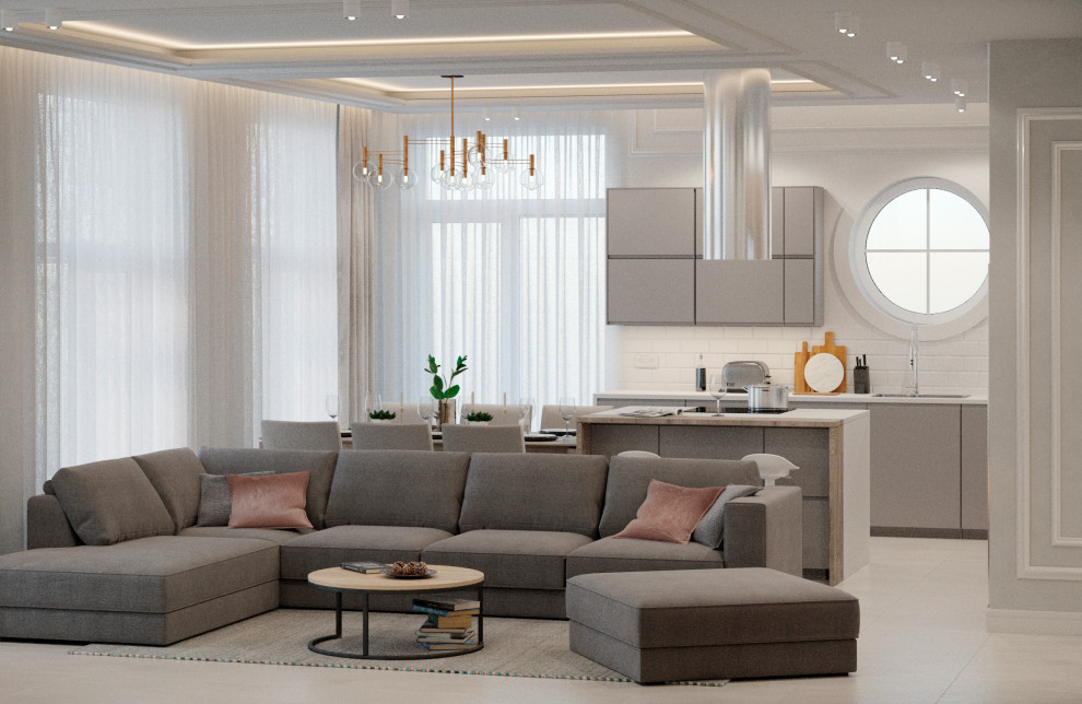 Кухня-гостиная