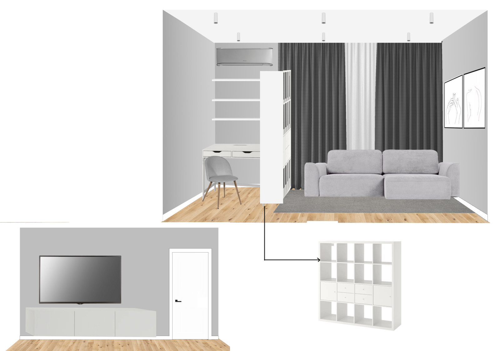 Квартира 57 кв.