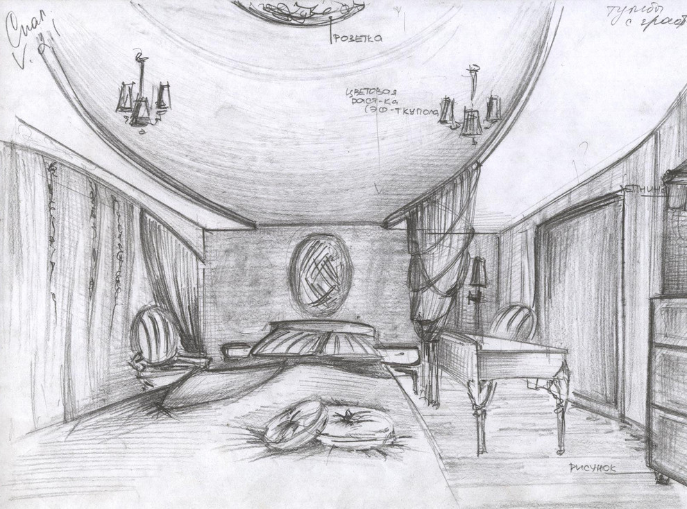 ручная графика, когда нет компютера под рукой