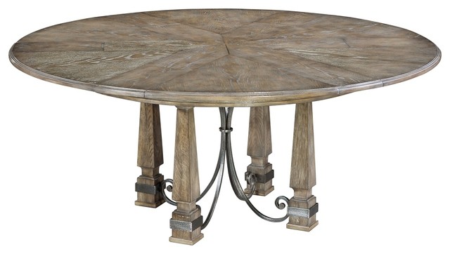 Hacienda Jupe Dining Table Heather Grey Finish Hacienda Jupe Dining Table Heather Grey Finish