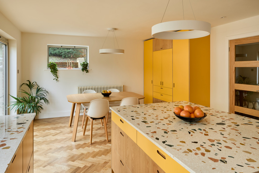 Sunshine Yellow Kitchen