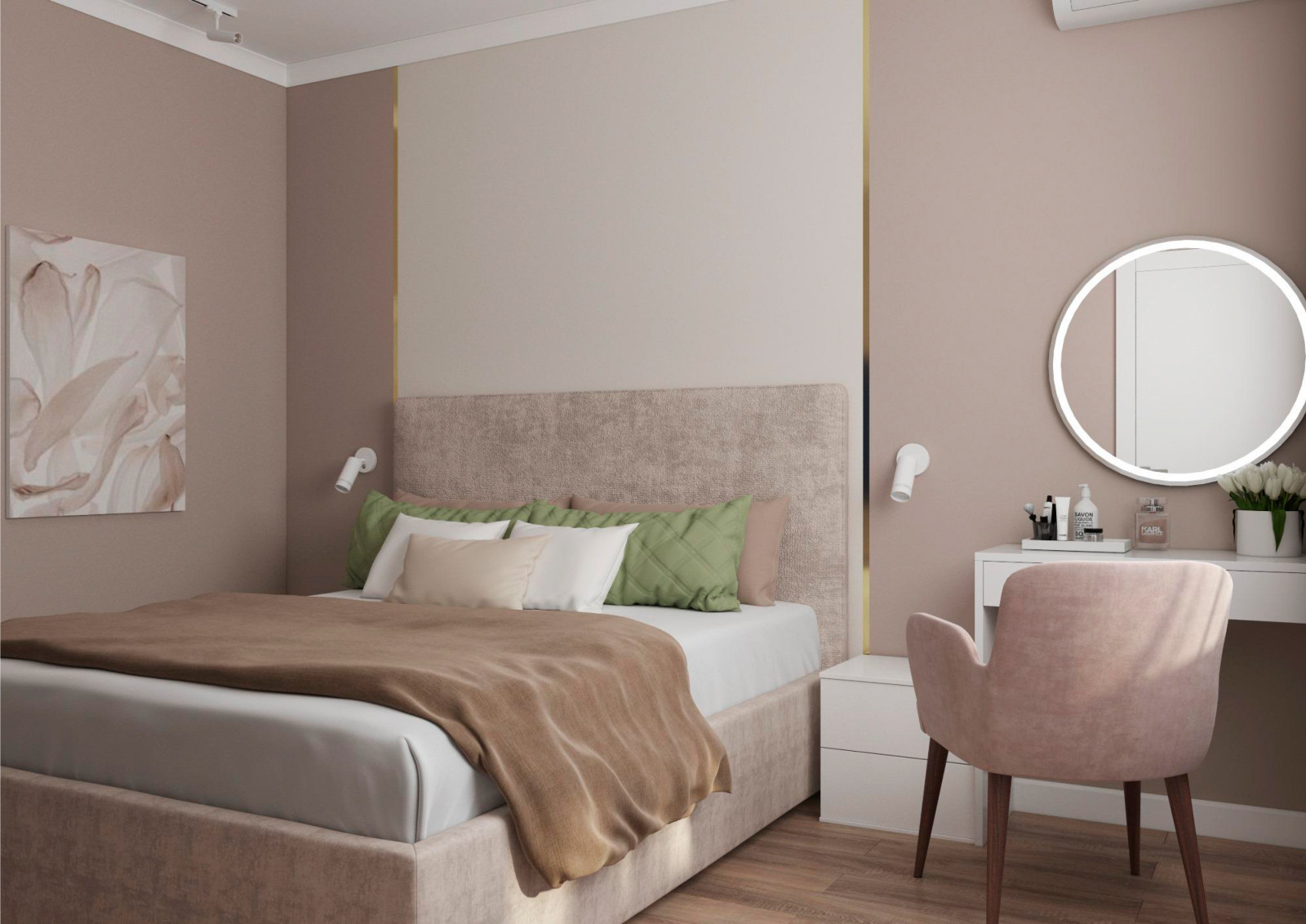 Проект квартиры ул. Левобережная, Москва