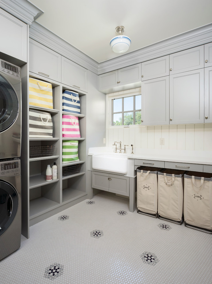 Beach style laundry room in Salt Lake City.